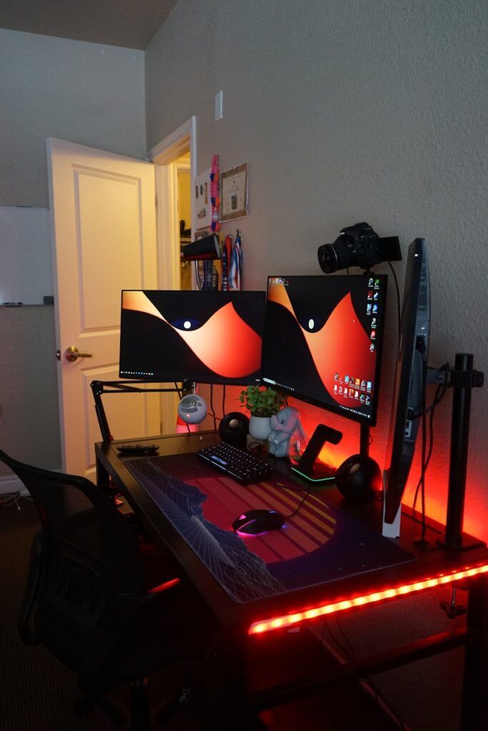 Minimalist Gaming Desk