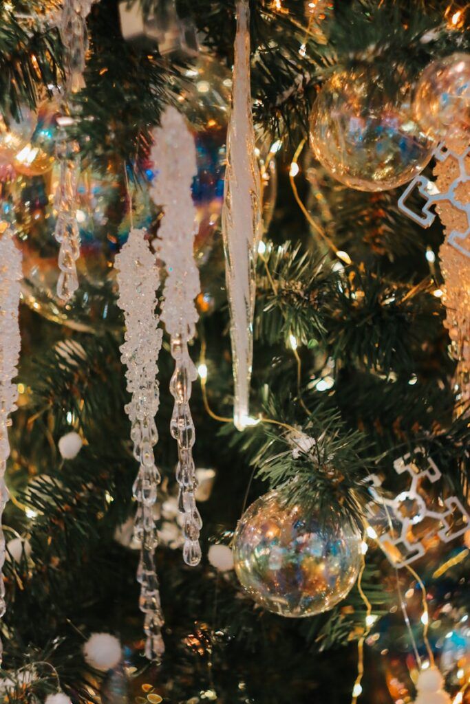 Vintage Glass Icicle Ornaments
