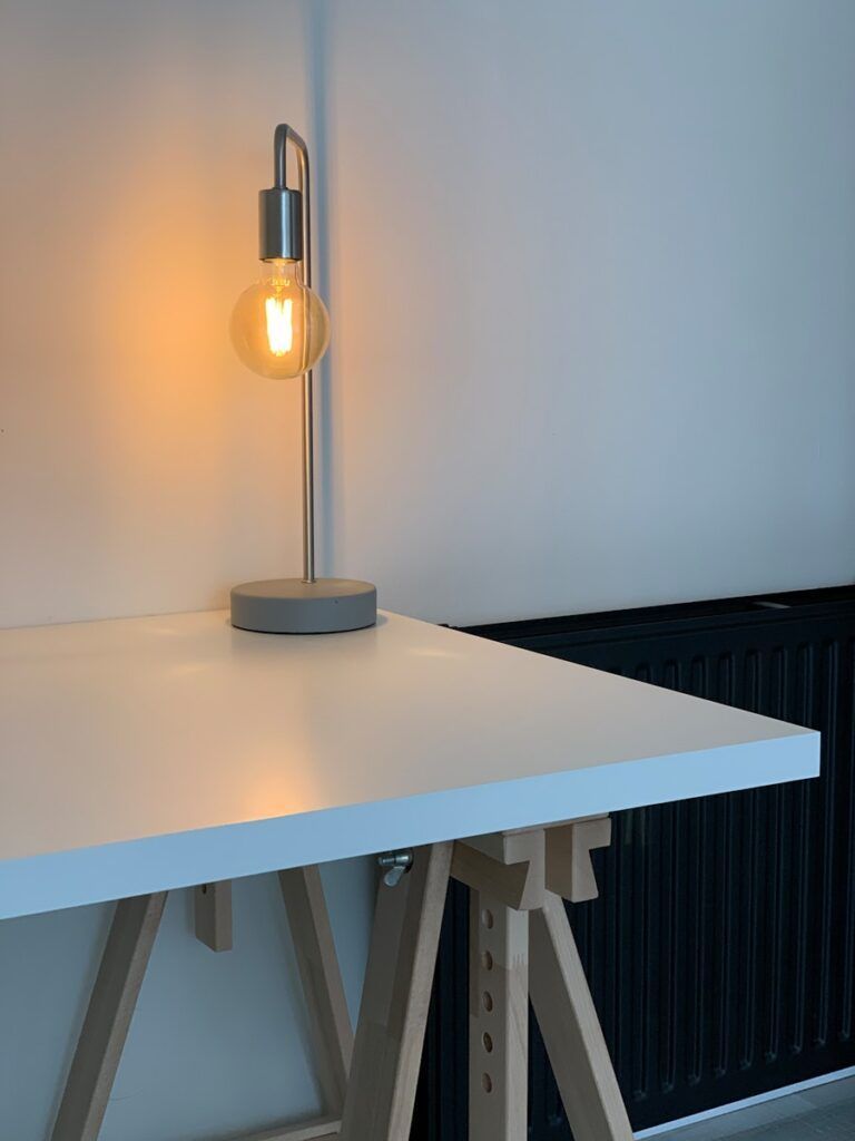 modern minimalist kitchen desk