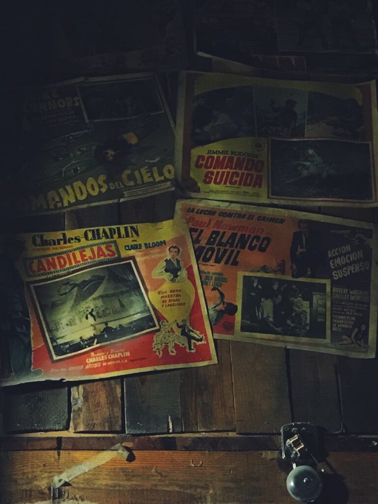 several assorted-title posters