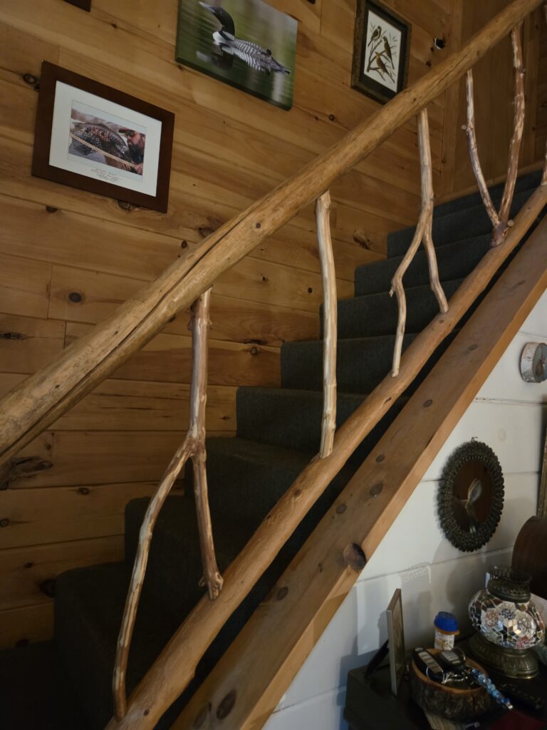 Branch-Inspired Stair Railings