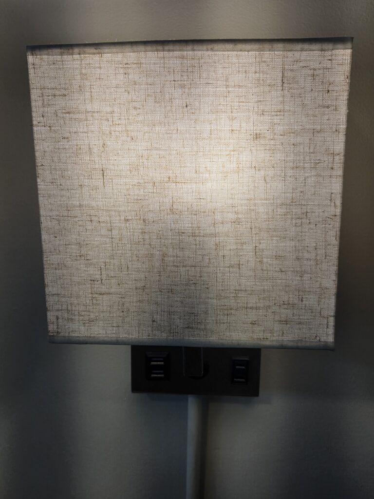 Soft Fabric Shade Wall Sconce