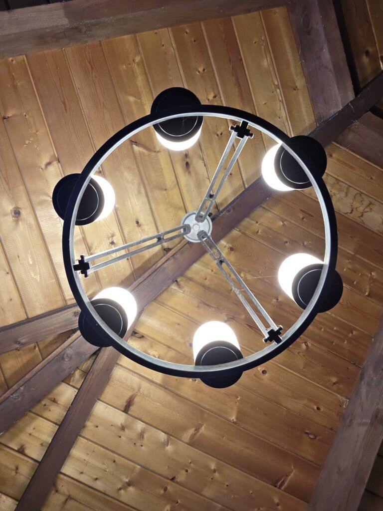 Wagon Wheel Chandelier