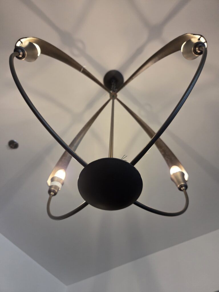 Minimalist Circular Ceiling Fixture