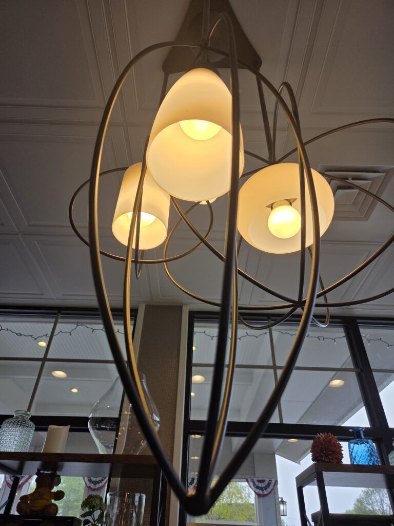 Contemporary Multi-Ring Chandelier