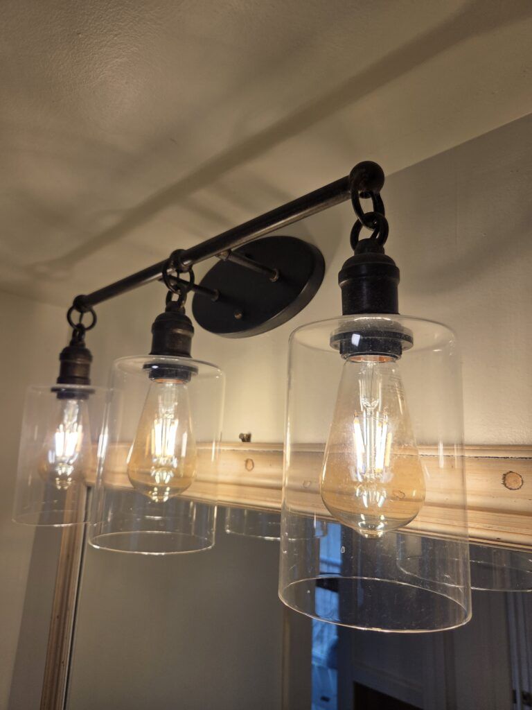 Industrial Vanity Lights