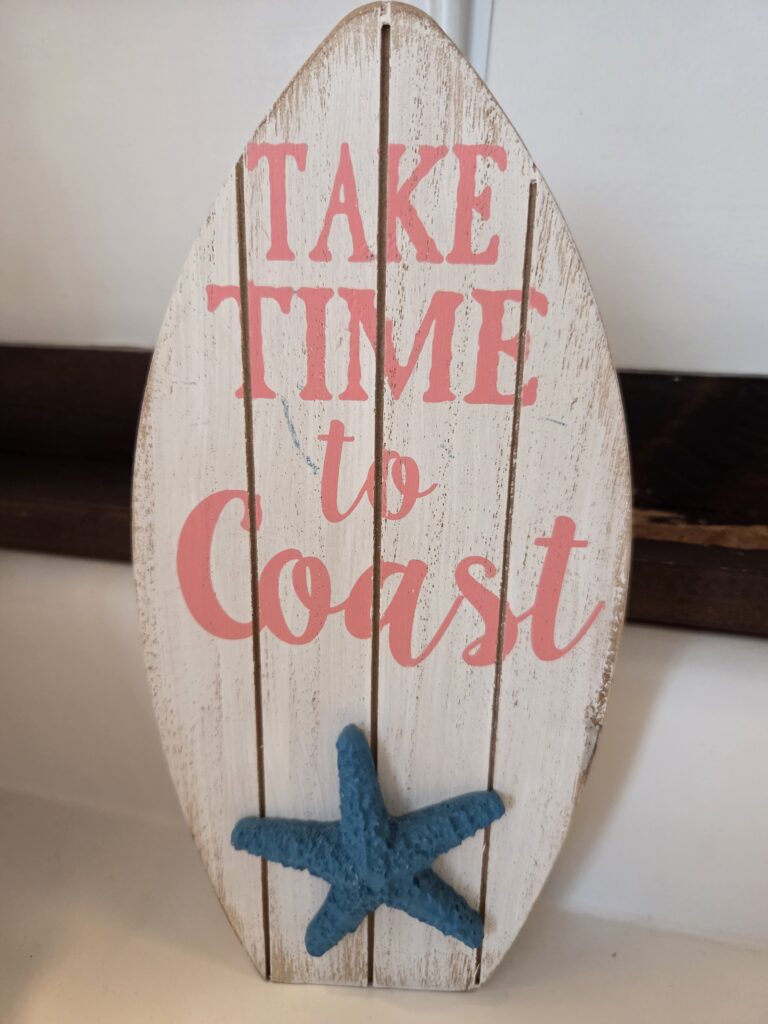 surfboard sign