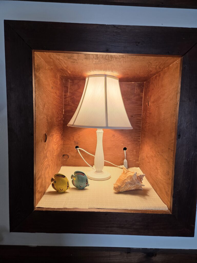 built-in nautical nook