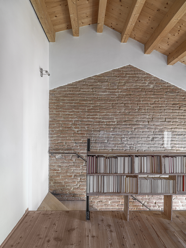 Rustic Brick Beneath Vaulted Ceilings