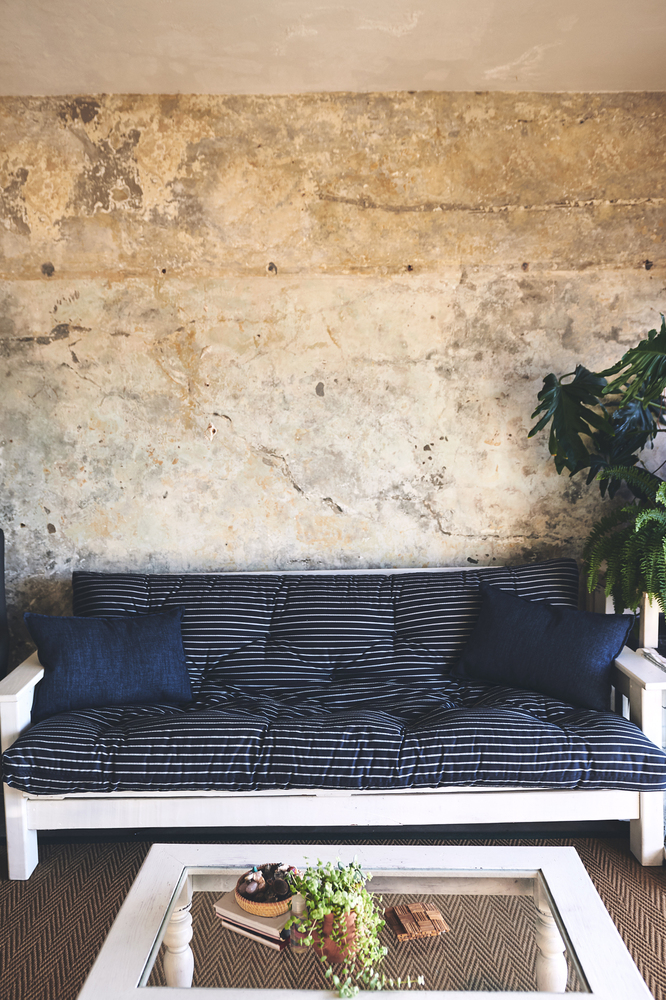 Industrial Rustic Charm in a Living Room