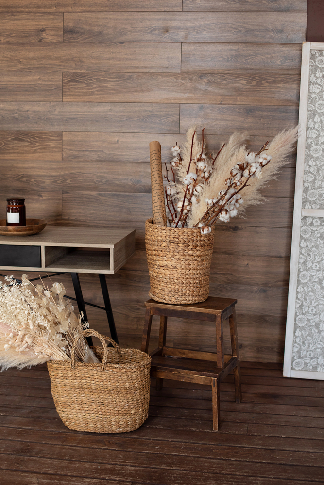 Rustic Home with Wood-Look Wall Planks