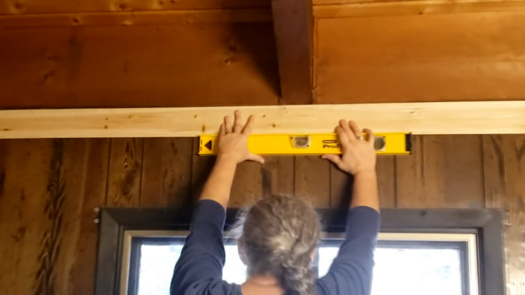 leveling the first plank